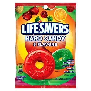 Life Savers Hard Candy 5 Flavour Peg Bag 12